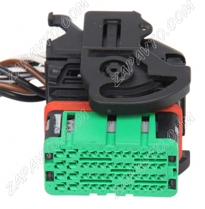 Разъем 48-pin 14 проводов для блока управления АМТ Веста, Х Рей, Гранта 64320-1315 зеленый MOLEX