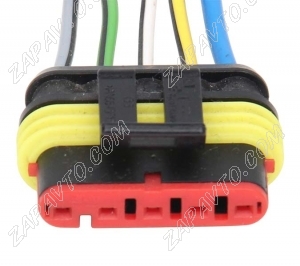 Разъем 5-pin 5 проводов жгута коробки воздухопритока 2190 Гранта 282089-1 TE Connectivity