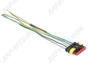 Разъем 5-pin 5 проводов жгута коробки воздухопритока 2190 Гранта 282089-1 TE Connectivity