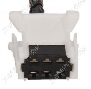 Разъем 6-pin 3 провода Ларгус, Renault 98172-1001 белый MOLEX