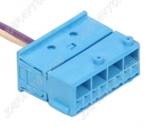 Разъем 8-pin 2 провода Renault, Nissan 4-953892-1 синий TE Connectivity