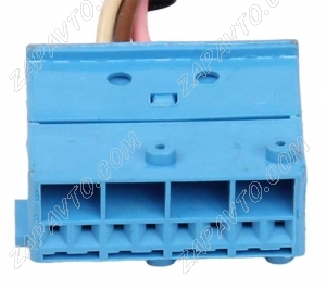Разъем 8-pin 4 провода Renault, Nissan 4-953892-1 синий TE Connectivity