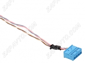 Разъем 8-pin 4 провода Renault, Nissan 4-953892-1 синий TE Connectivity