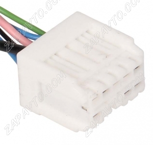 Разъем 8-pin 5 проводов 6098-6949 белый SUMITOMO