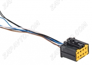 Разъем 8-pin 5 проводов 98906-1011 для кнопки аварийной сигнализации Ларгус, Renault, Nissan