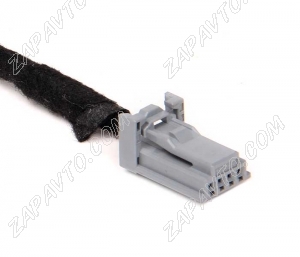Разъем 4 pin 2 провода Веста NG 1379658-2 для кнопки курсовой устойчивости серый TE Connectivity