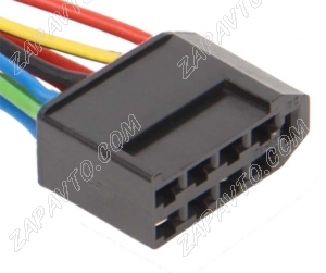 Разъем для блока кнопок обогрева сидений, джойстика боковых зеркал 2170 Приора, 2123 Шевроле Нива