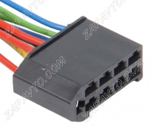 Разъем для блока кнопок обогрева сидений, джойстика боковых зеркал 2170 Приора, 2123 Шевроле Нива