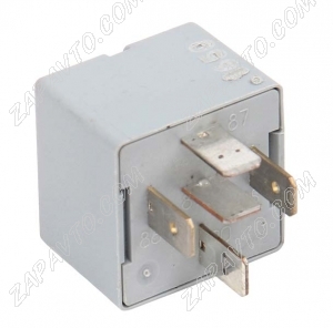 Реле 5 контактное с резистором Renault 35А серое 8200351489