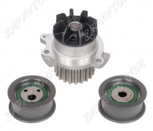 Ремень ГРМ 2112 +2 ролика натяжной, опорный + помпа POWER GRIP