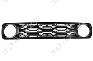 Решетка радиатора Нива Урбан, 21214, 2131 стиль Титан черная матовая