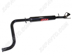 Резонатор прямоточный Веста СВ Кросс (штатная установка, с гофрой) STINGER AUTO