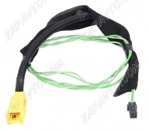 Жгут проводов подушки безопасности Приора (125см) разъем черный 174056-2 AMP