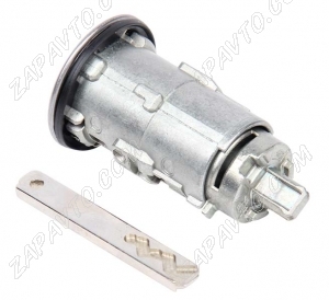 Личинка замка двери Renault Duster, Logan, Sandero с заготовкой ключа