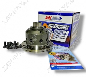 Дифференциал винтовой, самоблокирующийся 2121 Нива, 2123 (передняя ось, 24 шлица) средняя VAL-rasing