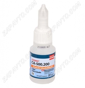Клей универсальный моментальный COSMO CA-500.200 цианоакрилатный 20гр