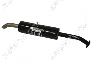 Глушитель основной Renault Logan 2 нержавейка STINGER AUTO