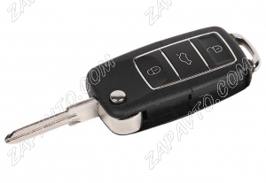 Ключ замка зажигания 1118, 2170, 2190, Datsun, 2123 (выкидной без платы) по типу Volkswagen Люкс 3кн