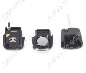 Ключ замка зажигания 1118, 2170, 2190, Datsun, 2123 (выкидной) по типу Volkswagen, 3 кнопки REDKEY