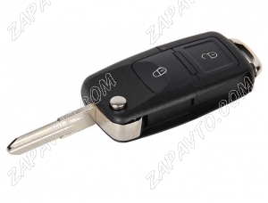 Ключ замка зажигания 2190 Гранта FL выкидной по типу Volkswagen, 2 кнопки
