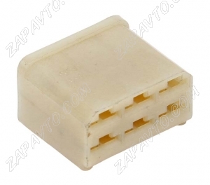 Колодка 6-pin гнездовая 1/02503 серии 6,3 мм 6-ти контактная под 505 клемму