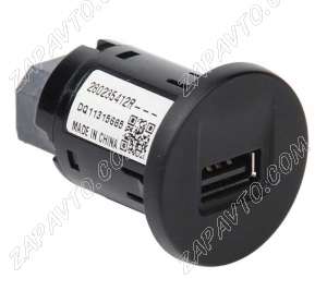 Розетка USB Веста, Х Рей, Гранта FL передняя 1 порт