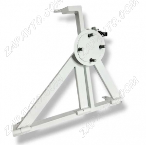 Кронштейн запасного колеса Ларгус (белый) Металл-Дизайн