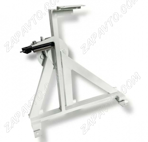 Кронштейн запасного колеса Ларгус (белый) Металл-Дизайн