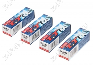 Свеча зажигания DENSO Q20TT-4/4608-4 16кл. инжектор 4шт.