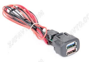 Устройство зарядное для USB 1118, 2114, 2123 с европанелью АПЭЛ