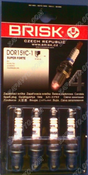 Свеча зажигания BRISK Super Forte DOR15YC-1 16кл. инжектор зимние