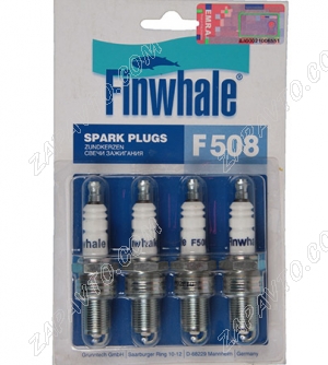 Свеча зажигания Finwhale F 508 8кл. карбюратор