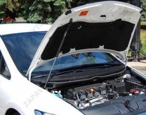 Упор капота Honda Civic Sedan (2006-2012) (в сборе с кронштейном) "ТехноМастер"