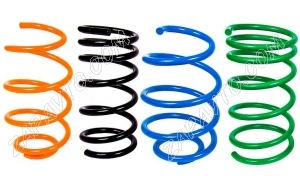 Пружины передних стоек Hyundai Elantra 5 ТЕХНО РЕССОР (усиленные, стандарт) 2шт