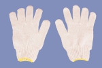 Перчатки рабочие (хлопок, 6-нитка, цвет в ассортименте) (2шт.)