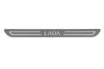 Наклейка порога LADA оригинальная 52х4.5 см