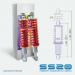 Амортизатор задний в сборе SS20 Cross Спорт для квадроцикла ATV CFMOTO X5, X6, X8 2шт.