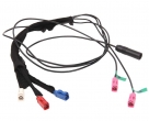 Кабель GPS антенны Гранта FL (розовые, белый, синий и черный разъемы) 3 шт
