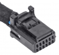 Разъем 12-pin 12 проводов для мульти руля Веста 1379662 TE Connectivity