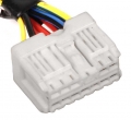 Разъем 12-pin 11 проводов Веста 6098-6954 белый SUMITOMO (жгут панели приборов)