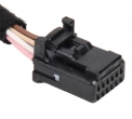 Разъем 12-pin 11 проводов для мульти руля Веста 1379662 TE Connectivity