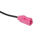 Разъем 2-pin 2 провода кабеля GPS антенны Веста, Приора, Гранта 59Z113-000D розовый TE Connectivity