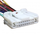 Разъем 20-pin 20 проводов для магнитолы Веста, Ларгус, Renault, Nissan 1674646-1 AMP