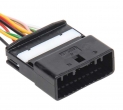 Разъем 24-pin 21 провод Гранта, Веста, Ларгус черный, штыревой 1379681-1 TE Connectivity