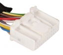 Разъем 24-pin 7 проводов Веста, Ларгус 1379668-5 TE Connectivity белый