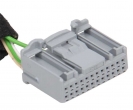 Разъем 24-pin 6 проводов Веста, Ларгус 1379668-2 TE Connectivity серый