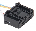 Разъем 24-pin 6 проводов Ларгус 1379668-1 TE Connectivity черный