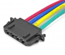 Разъем 4-pin 4 провода Ларгус, Газель Некст 1355044-1 для резистора отопителя Китай