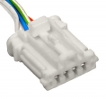 Разъем 4 pin 4 провода Веста 98817-1040 для датчика педали тормоза белый MXN