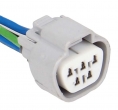 Разъем 5-pin 5 проводов Веста 6189-0504 для мотора стеклоочистителя SUMITOMO